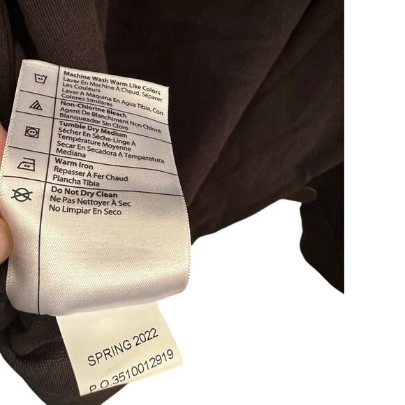 Carhartt Loose Fit Long Sleeve Pocket T-Shirt Black Heavyweight 3XL NWT - Picture 6 of 6